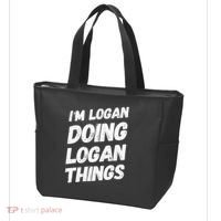 IM Logan Doing Logan Things Personalized Name Logan Gifts Tote Bag thumb 3