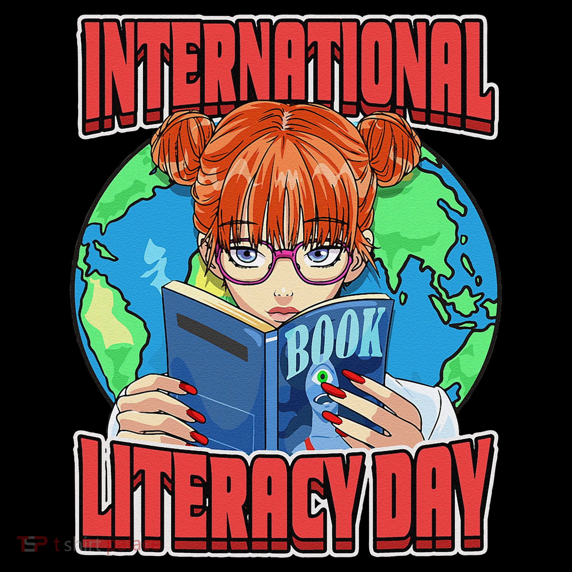 International Literacy Day September 8th Teacher Reading Coffee Mug