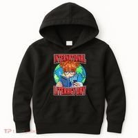 International Literacy Day September 8th Teacher Reading Kids Hoodie thumb 0