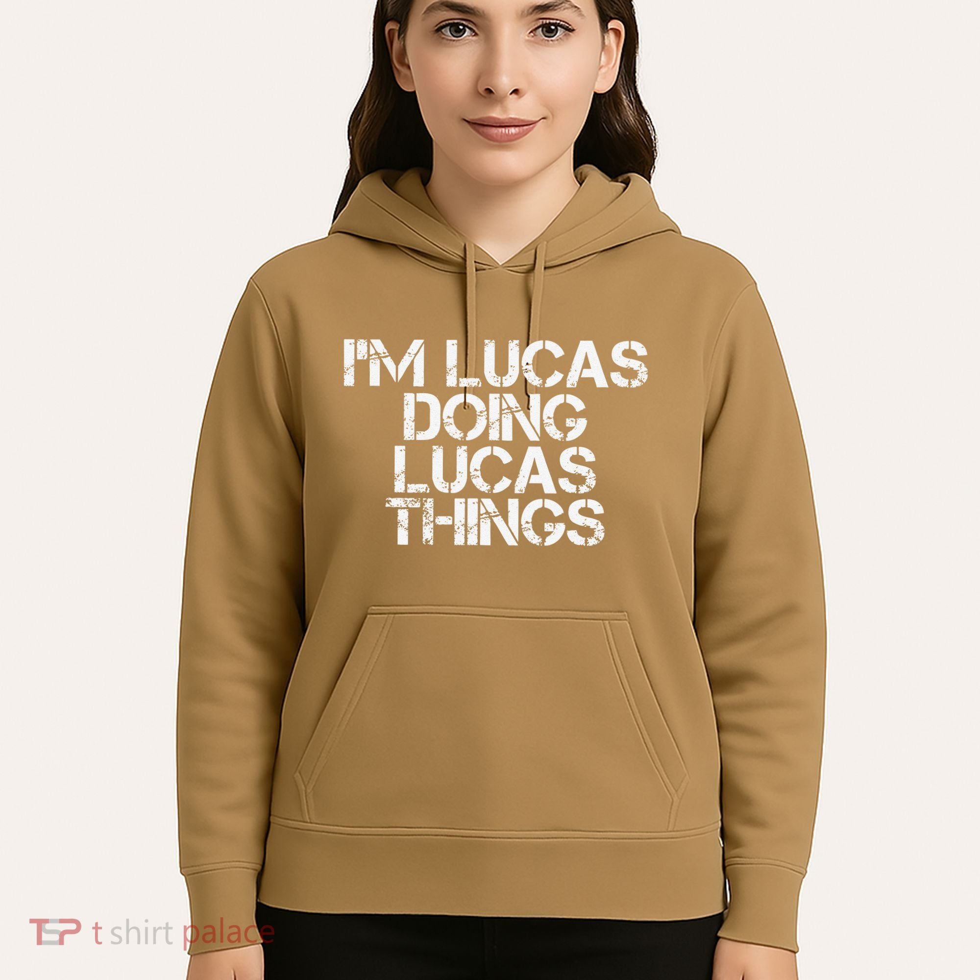 I'M LUCAS DOING LUCAS THINGS Funny Birthday Name Gift Idea Hoodie
