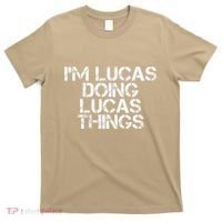 I'M LUCAS DOING LUCAS THINGS Funny Birthday Name Gift Idea T-Shirt thumb 0