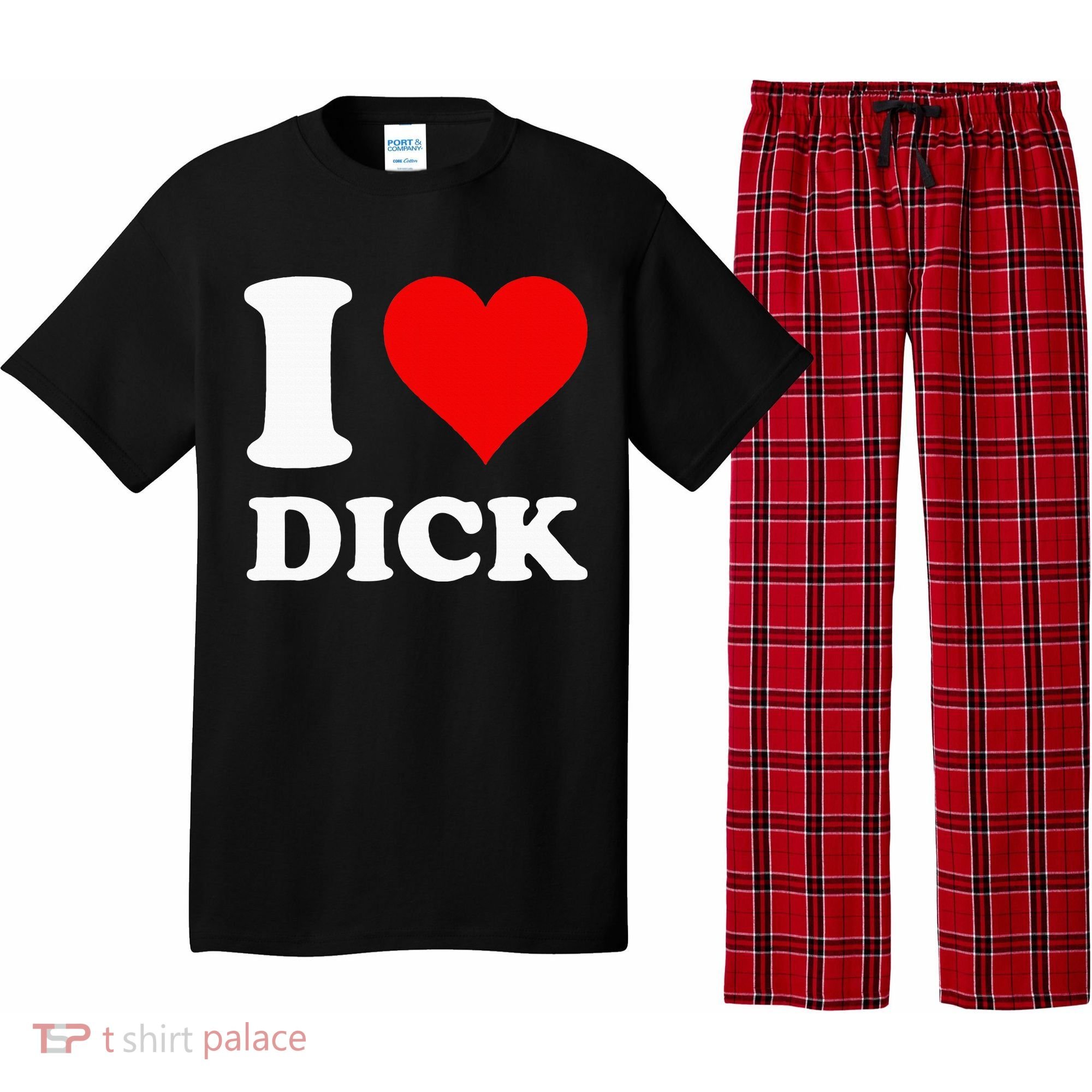I Love Dick Pajama Set