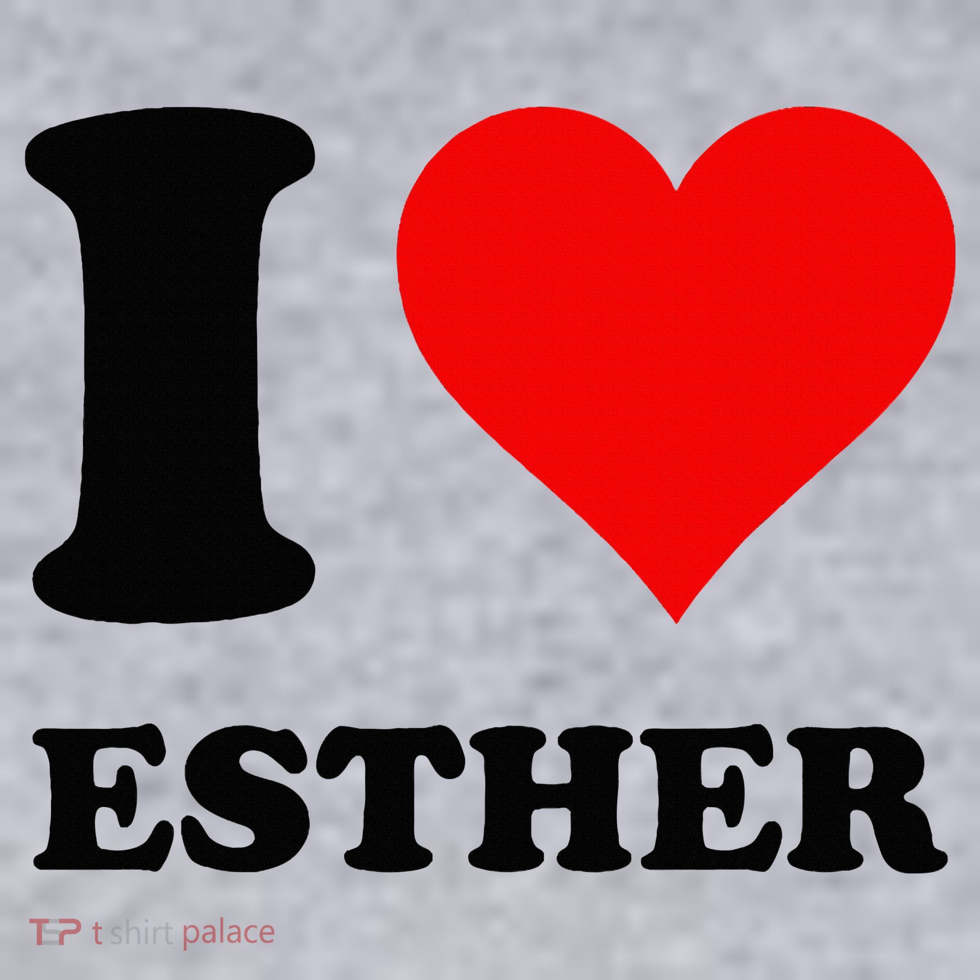 I Love Esther Women's Sweatshirt