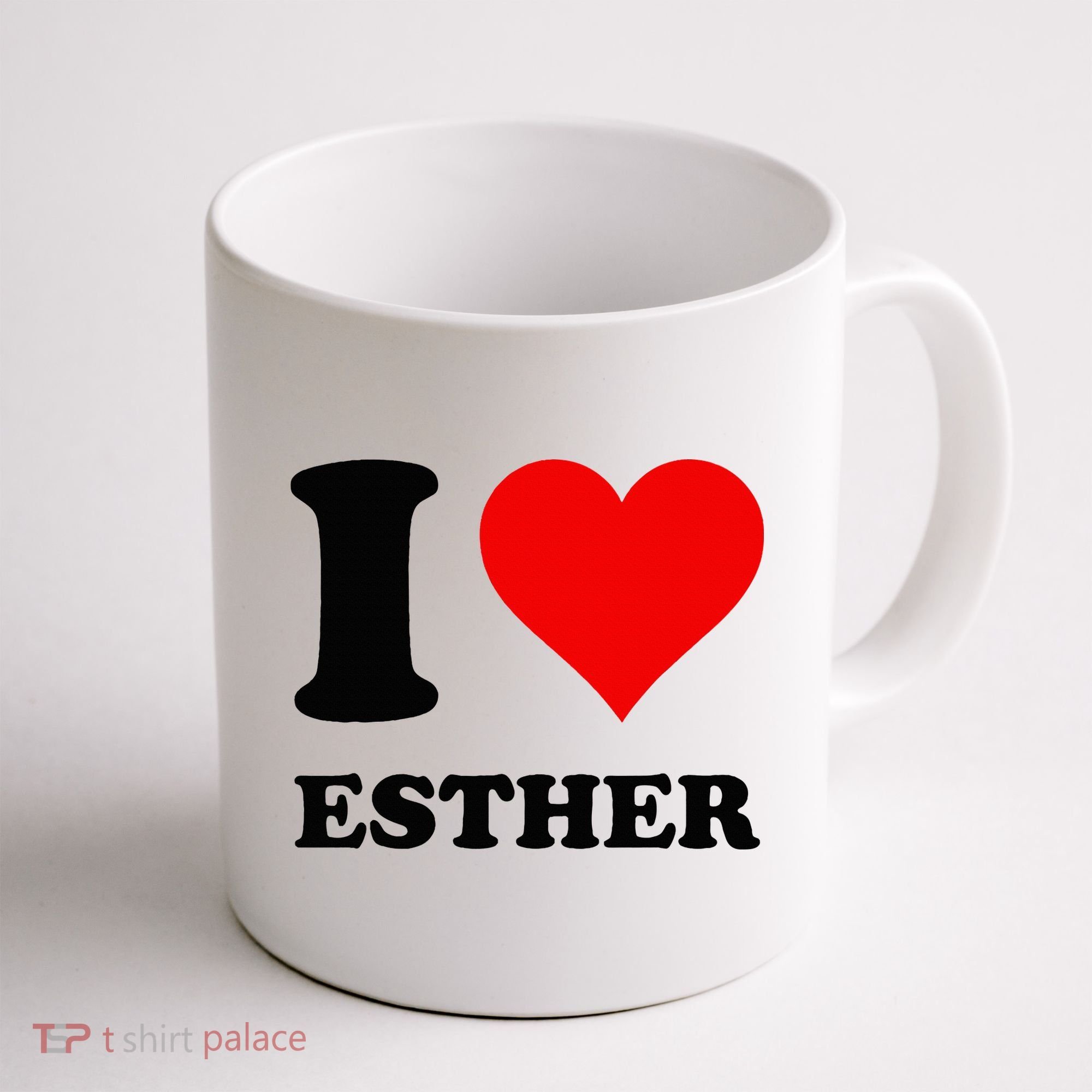 I Love Esther Coffee Mug