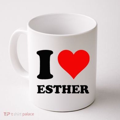 I Love Esther Coffee Mug
