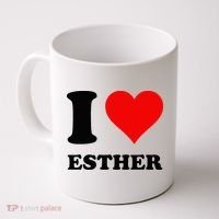 I Love Esther Coffee Mug thumb 0
