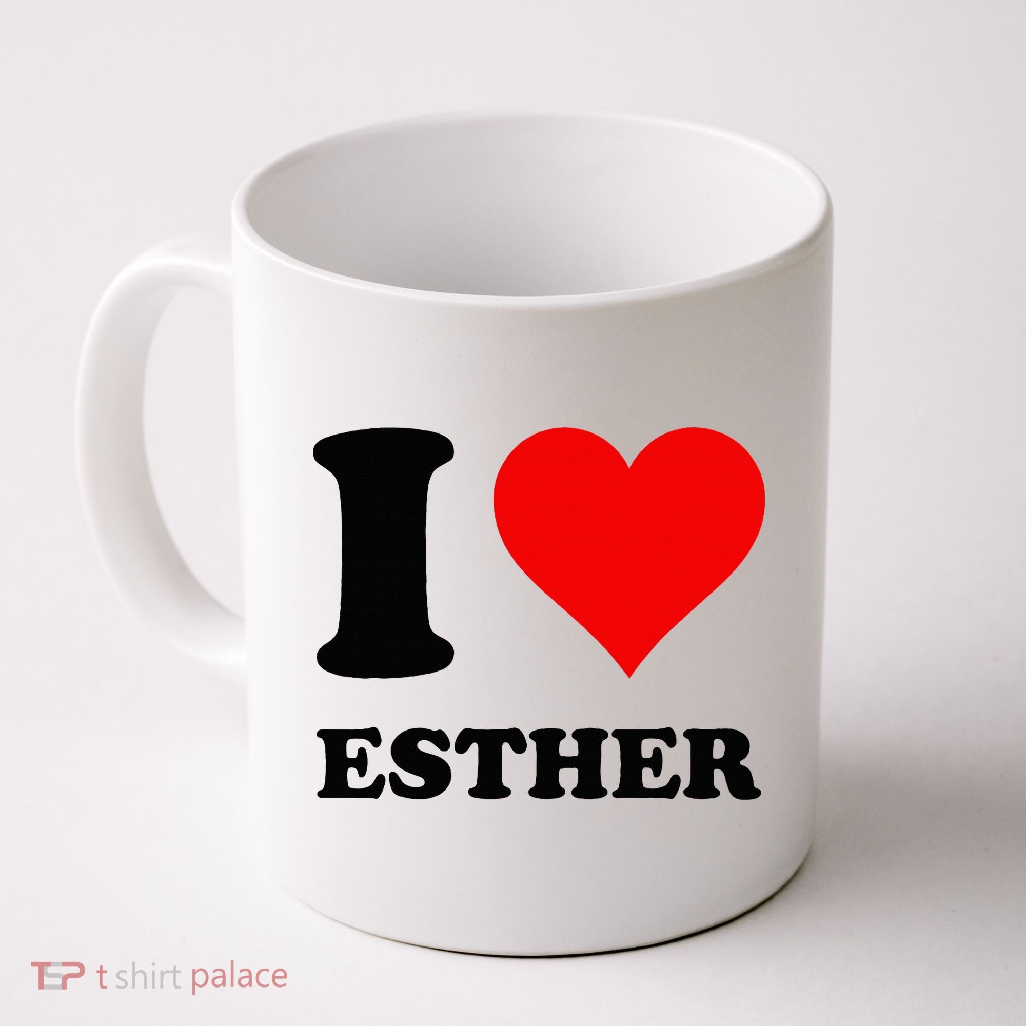 I Love Esther Coffee Mug