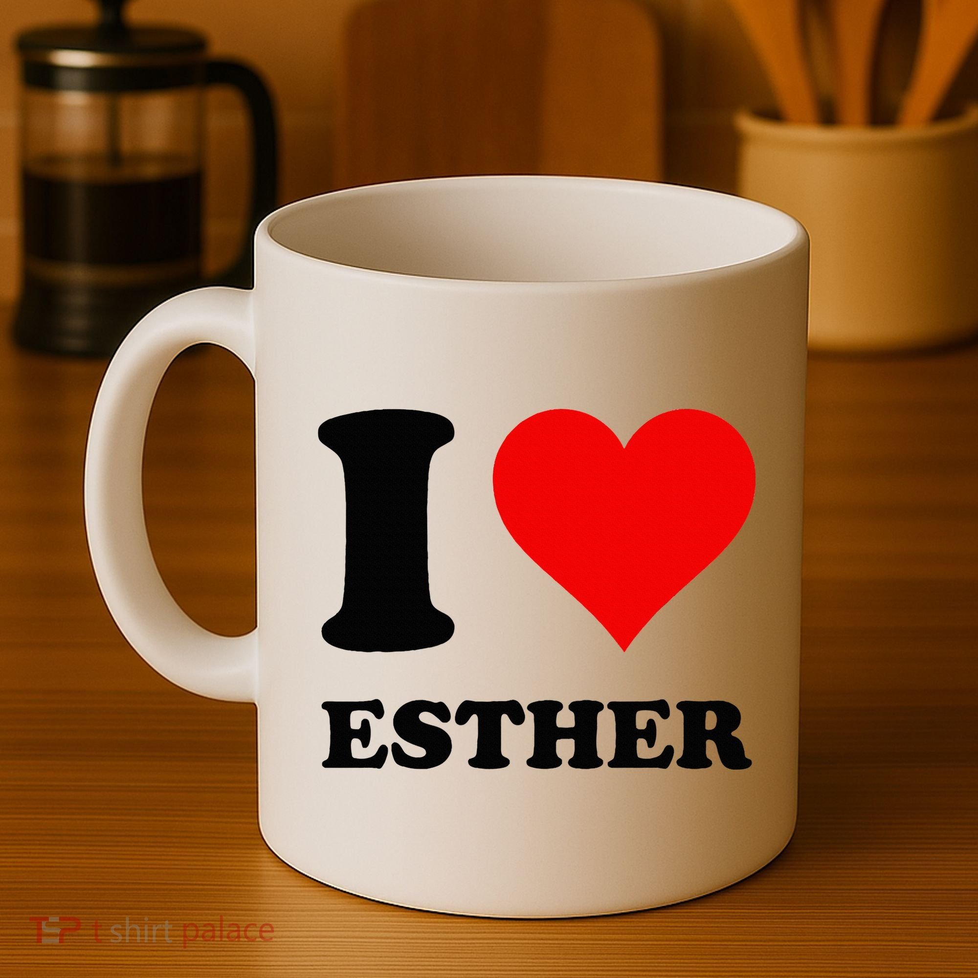 I Love Esther Coffee Mug