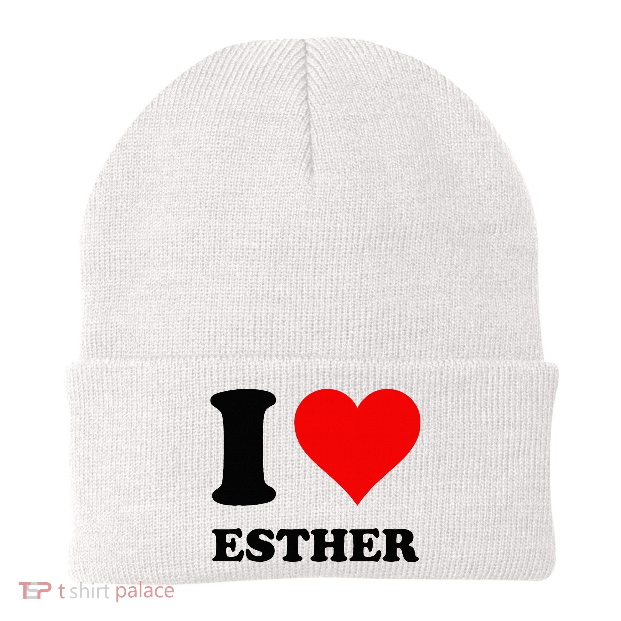I Love Esther Beanie
