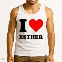 I Love Esther Tank Top thumb 3
