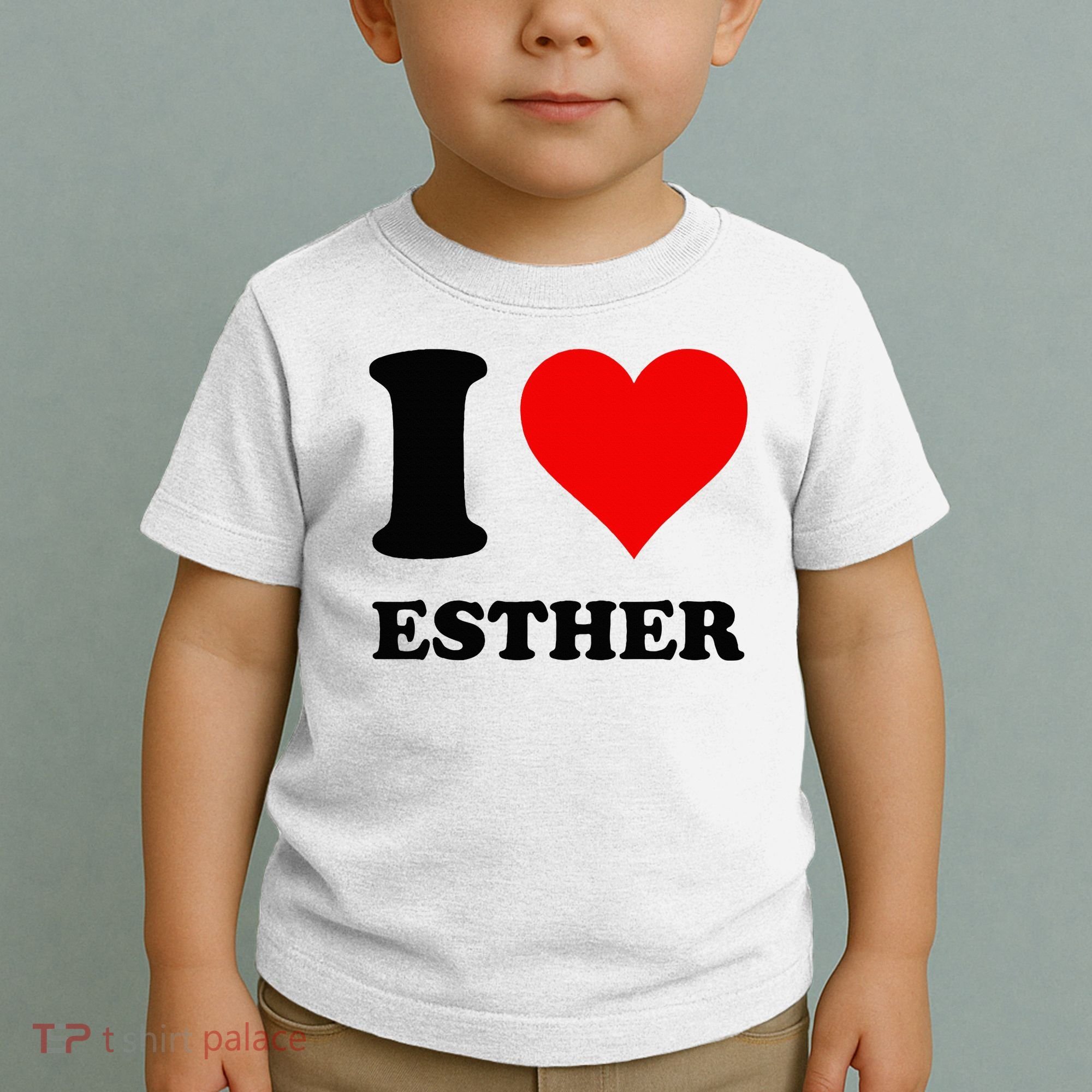 I Love Esther Toddler T-Shirt
