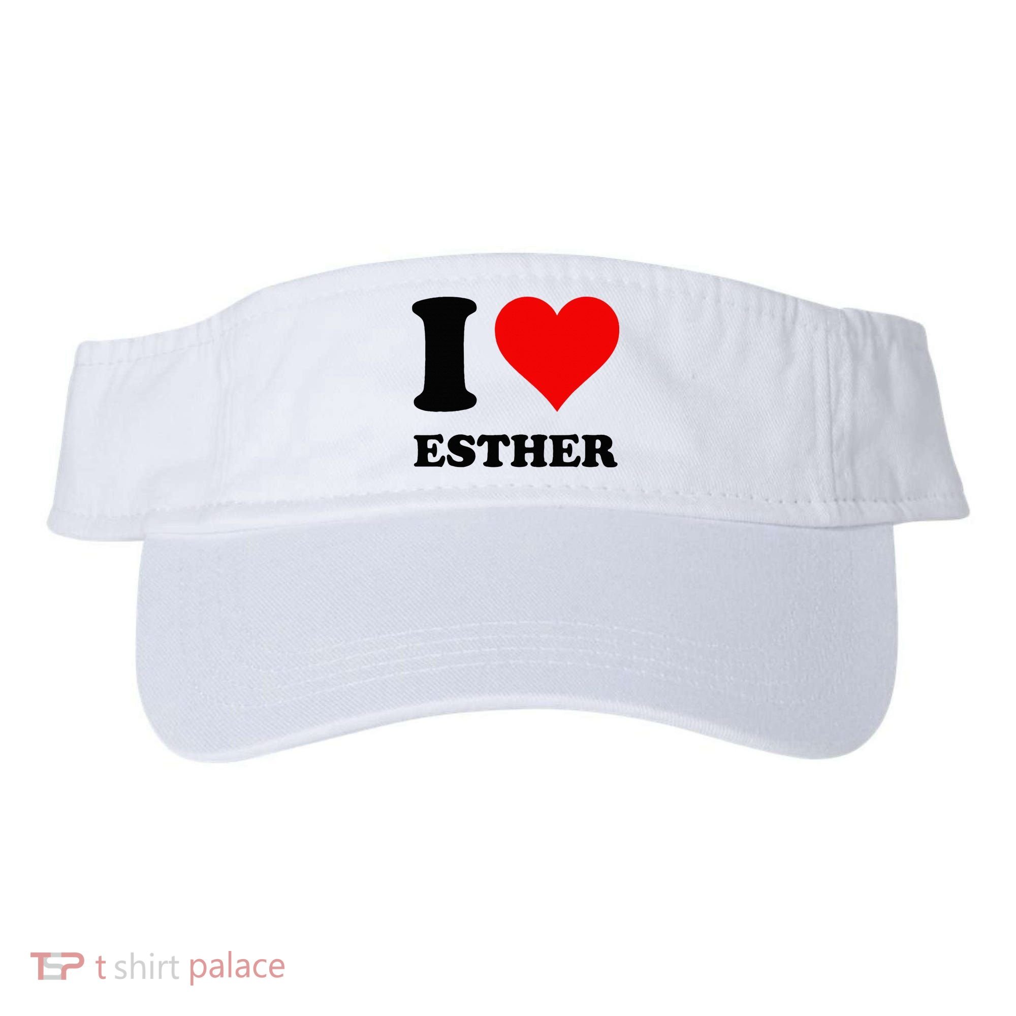 I Love Esther Visor