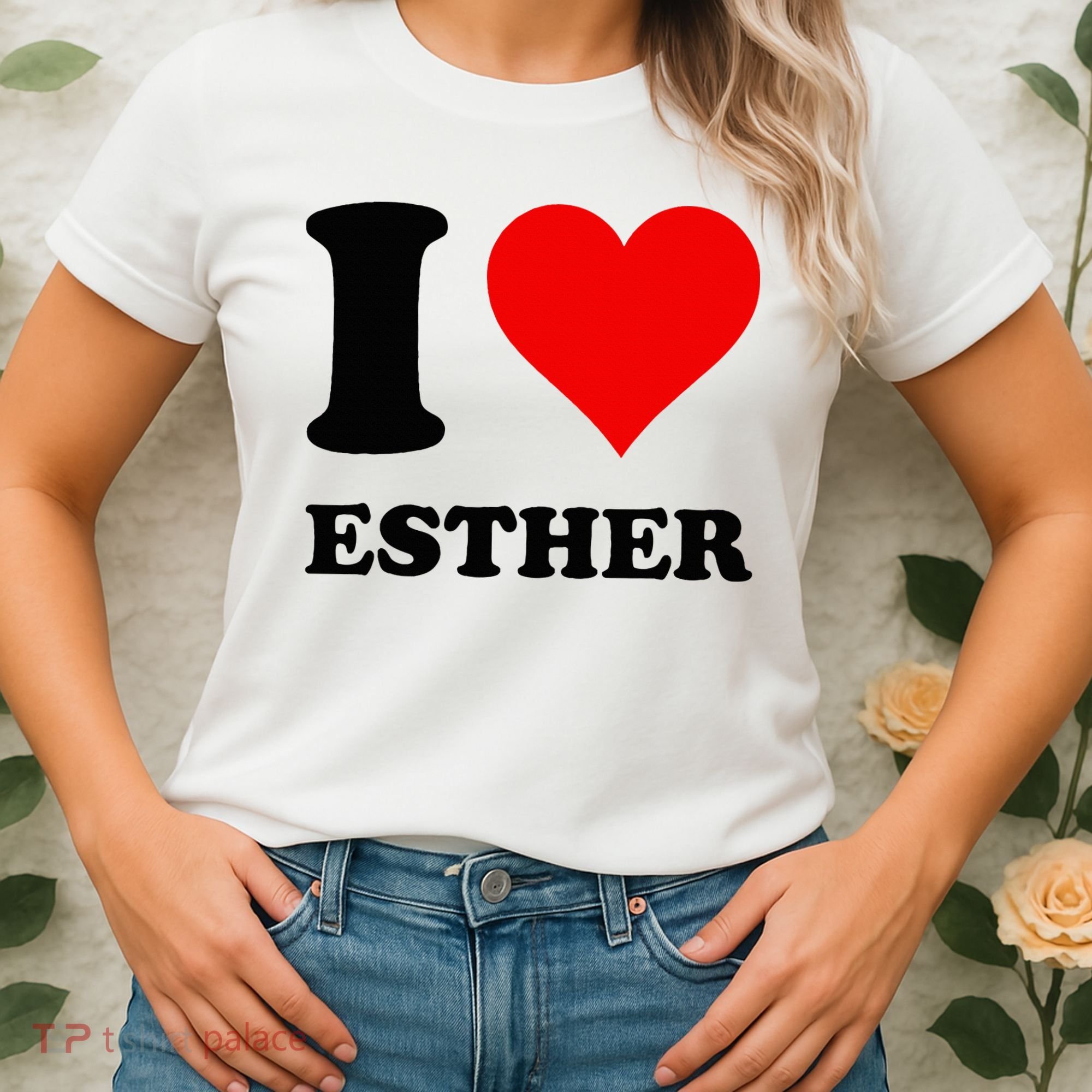 I Love Esther Women's T-Shirt