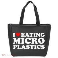 I Love Eating Microplastics Heart To Eat Micro Plastic Tote Bag thumb 0