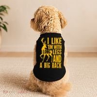 I Like Em With Long Legs And Big Rack Deer Hunting Premium Doggie Tank thumb 2
