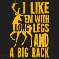 I Like Em With Long Legs And Big Rack Deer Hunting Premium Tumbler thumb 3