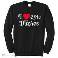 I Love Emo Bitches Sweatshirt thumb 0