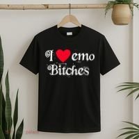I Love Emo Bitches T-Shirt thumb 2