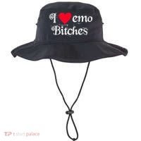 I Love Emo Bitches Bucket Hat thumb 0