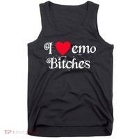 I Love Emo Bitches Tank Top thumb 0
