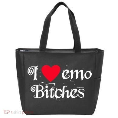 I Love Emo Bitches Tote Bag