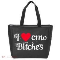 I Love Emo Bitches Tote Bag thumb 0