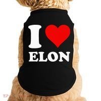 I Love Elon Doggie Tank thumb 0