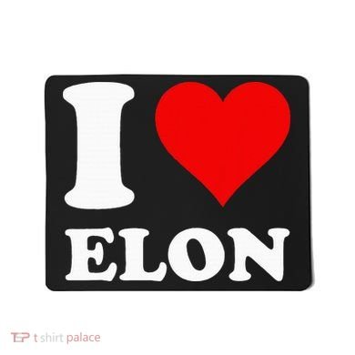 I Love Elon Mousepad