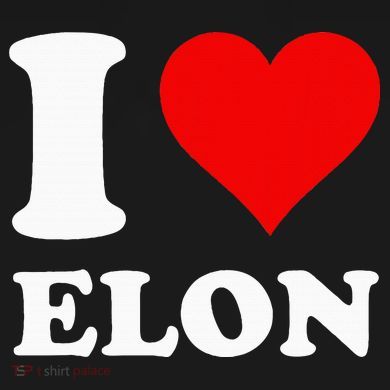 I Love Elon Tall Sweatshirt