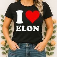 I Love Elon Women's T-Shirt thumb 2