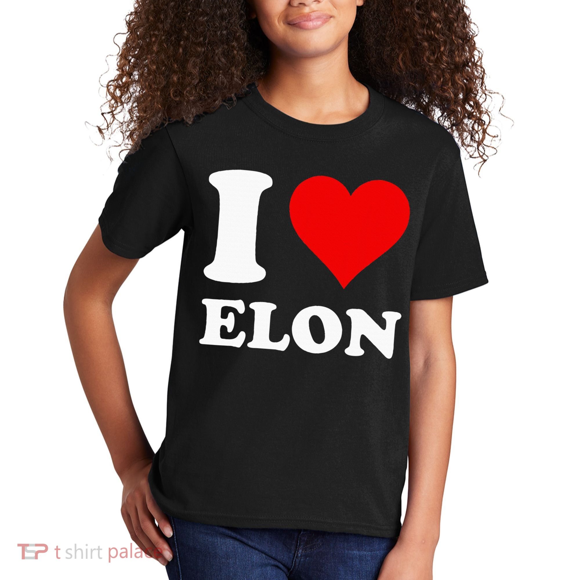 I Love Elon Kids T-Shirt