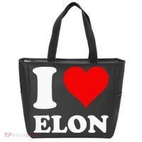 I Love Elon Tote Bag thumb 0