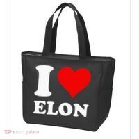 I Love Elon Tote Bag thumb 3