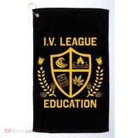 Iv League Education I Partied In Isla Vista Golf Towel thumb 0