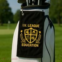 Iv League Education I Partied In Isla Vista Golf Towel thumb 2