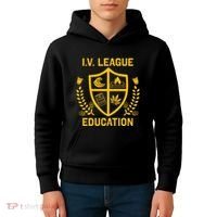 Iv League Education I Partied In Isla Vista Kids Hoodie thumb 4