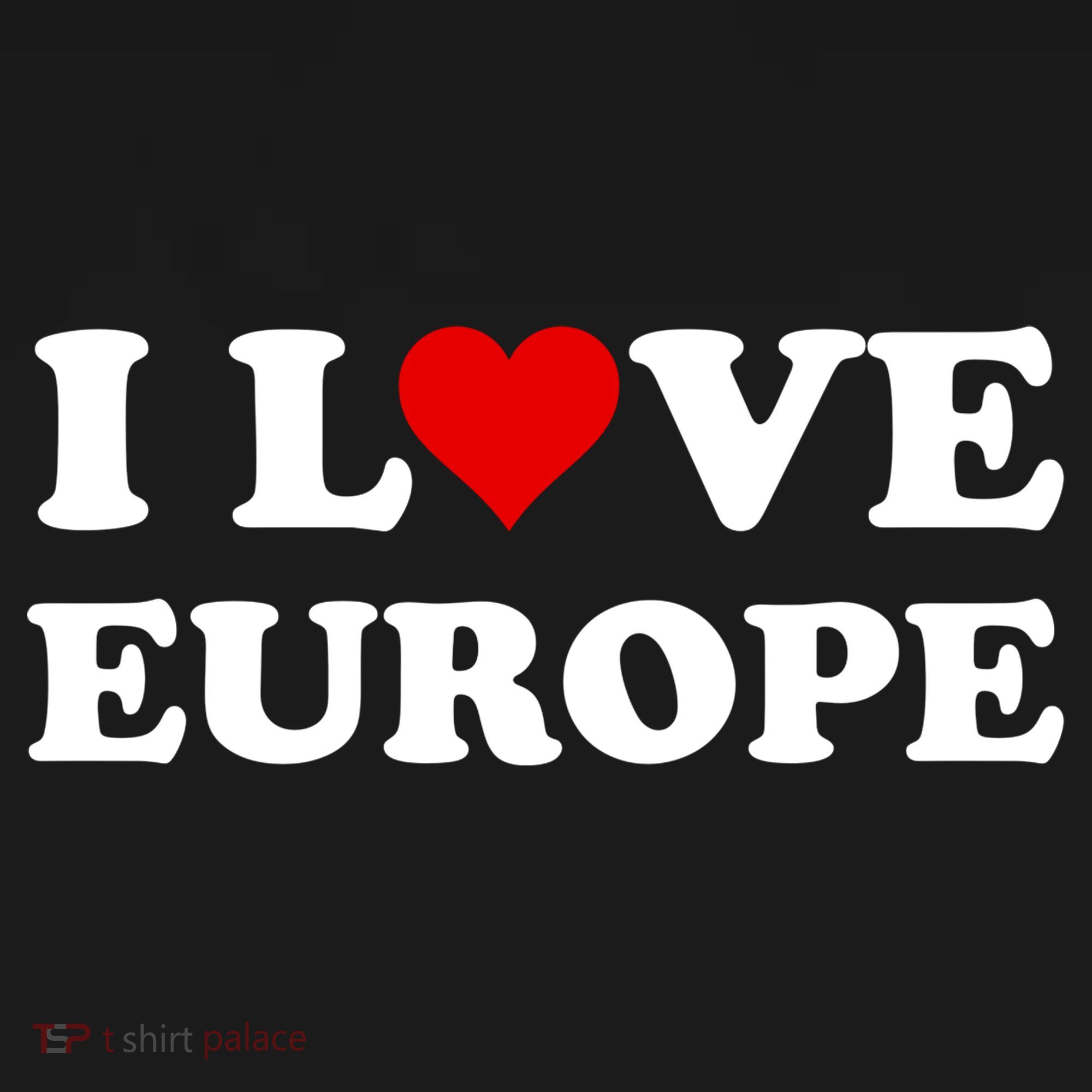 I Love Europe Great Gift Pajama Set