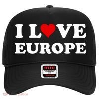 I Love Europe Great Gift Hat thumb 0