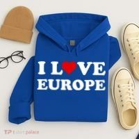 I Love Europe Great Gift Hoodie thumb 4