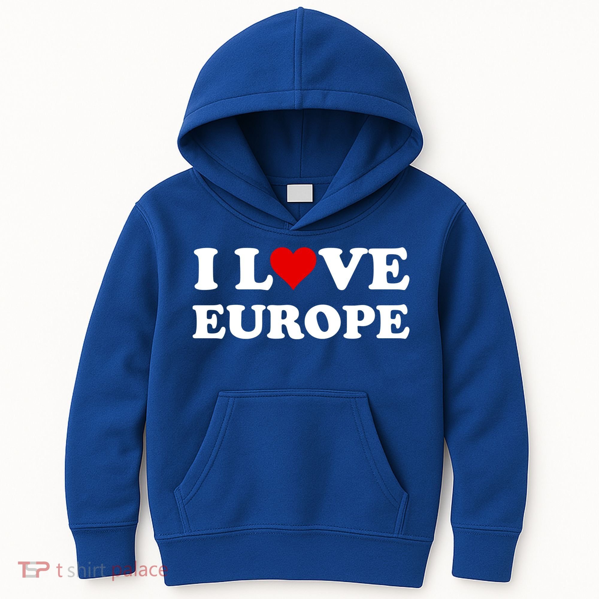I Love Europe Great Gift Kids Hoodie