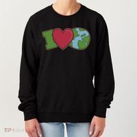 I Love Earth Nature Women's Sweatshirt thumb 0