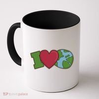 I Love Earth Nature Coffee Mug thumb 0