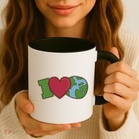 I Love Earth Nature Coffee Mug thumb 3
