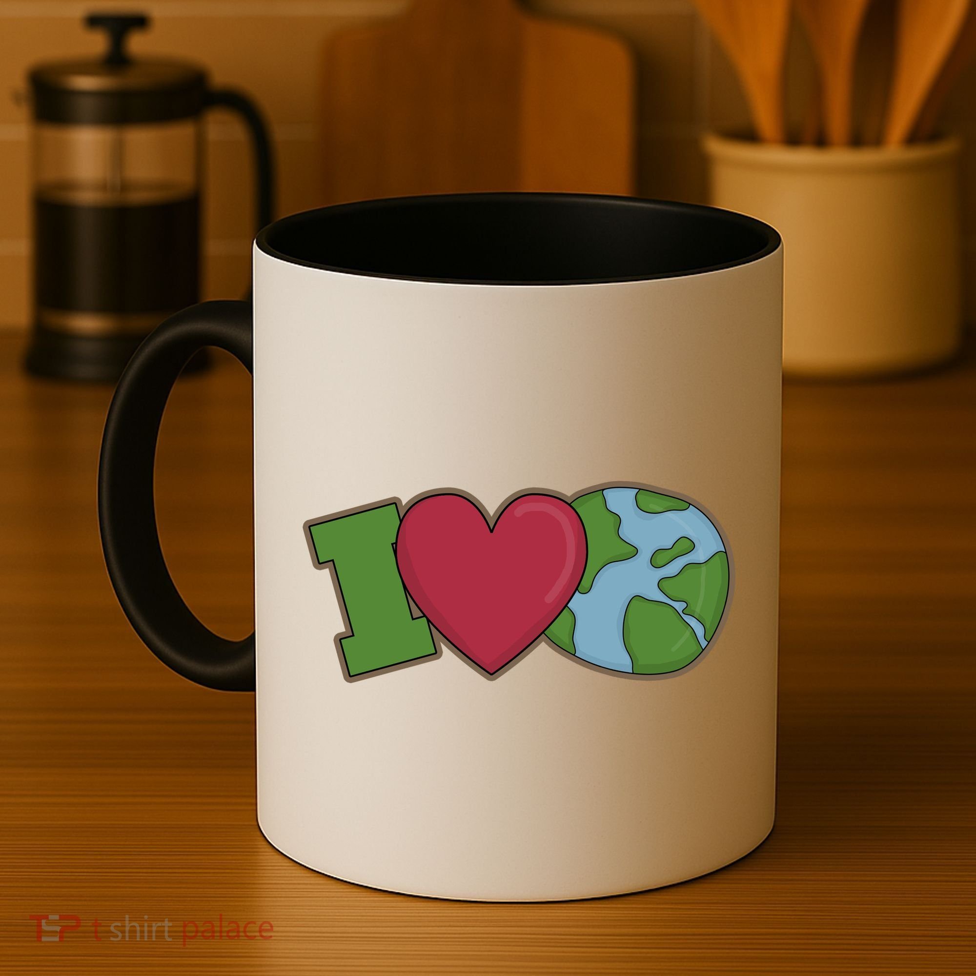 I Love Earth Nature Coffee Mug