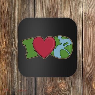 I Love Earth Nature Coaster
