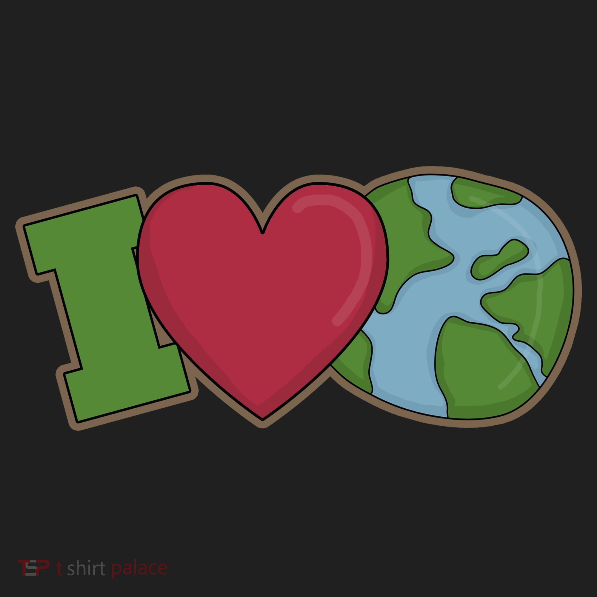 I Love Earth Nature Tumbler
