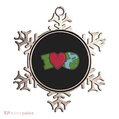 I Love Earth Nature Ornament