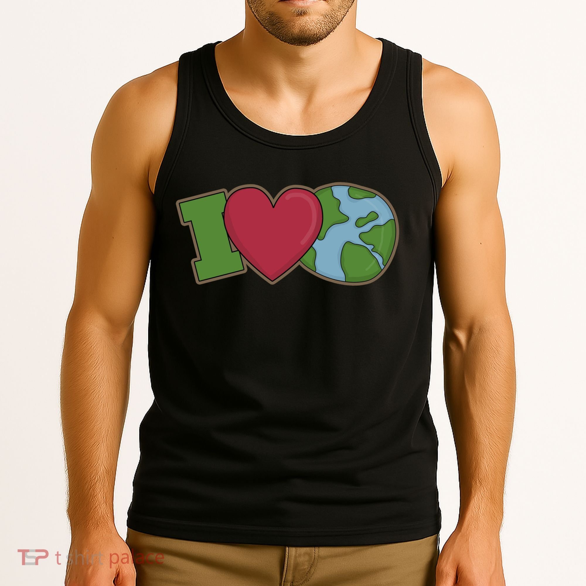 I Love Earth Nature Tank Top