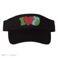 I Love Earth Nature Visor thumb 0