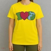 I Love Earth Nature T-Shirt thumb 4